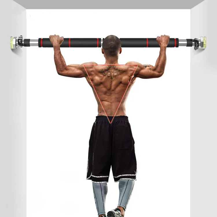  Wholesale Amazon hot selling home gym door wall-mounted multifunctional equipment punch-free adjustable horizontal