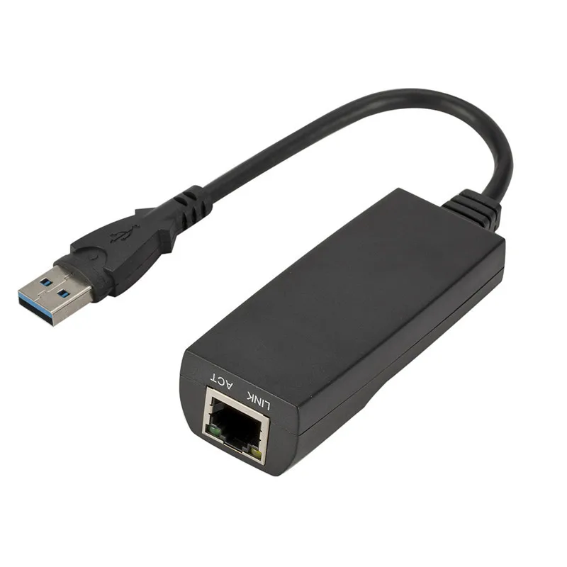 USB 30 wired Network LAN 10/100/1000 Mbps PC computer USD 3.0 to RJ45 Gigabit Ethernet Adapter
