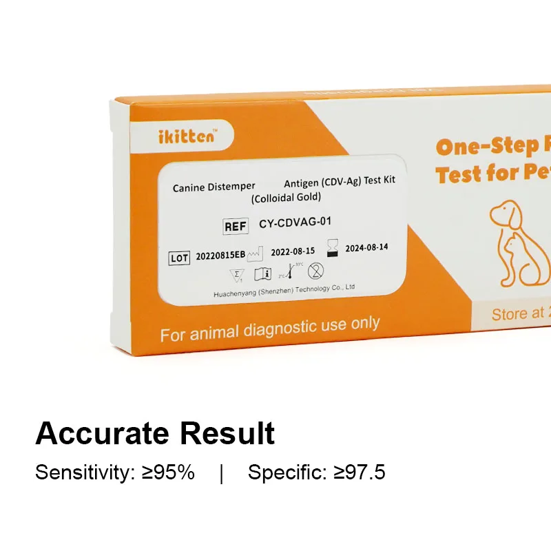 Canine Progestrone Test Cpv Ag Test Cassette Cpv-Ccv Cdv-Cav-Civ Rapid Test Kit