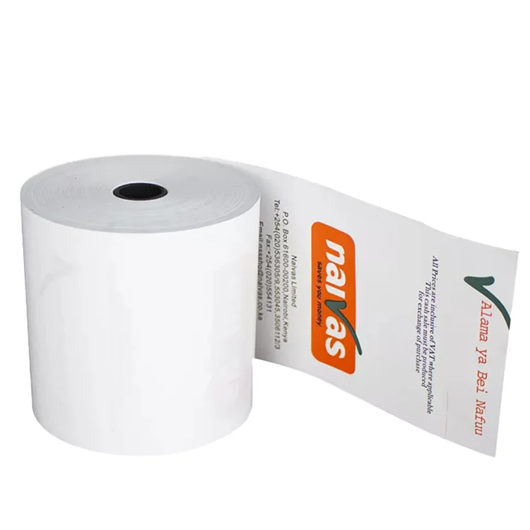 Wholesale 57mm Thermal Paper Roll BPA Free 57X30mm 57X40mm Bill Receipt Cash Register Paper for ATM/POS/Fax Paper