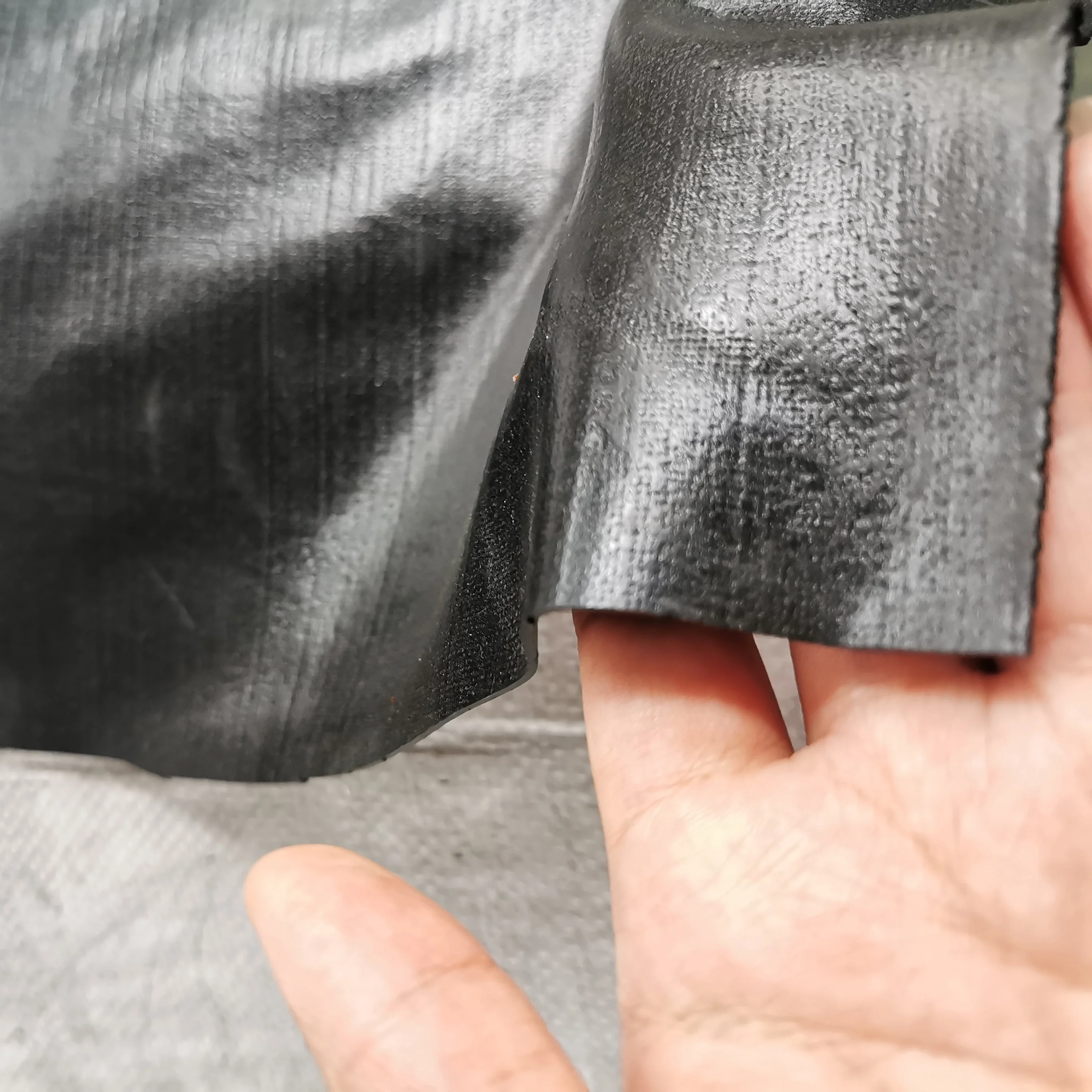 Black Various Both Textured Waterproof Rubber Sheet for Rubber Products