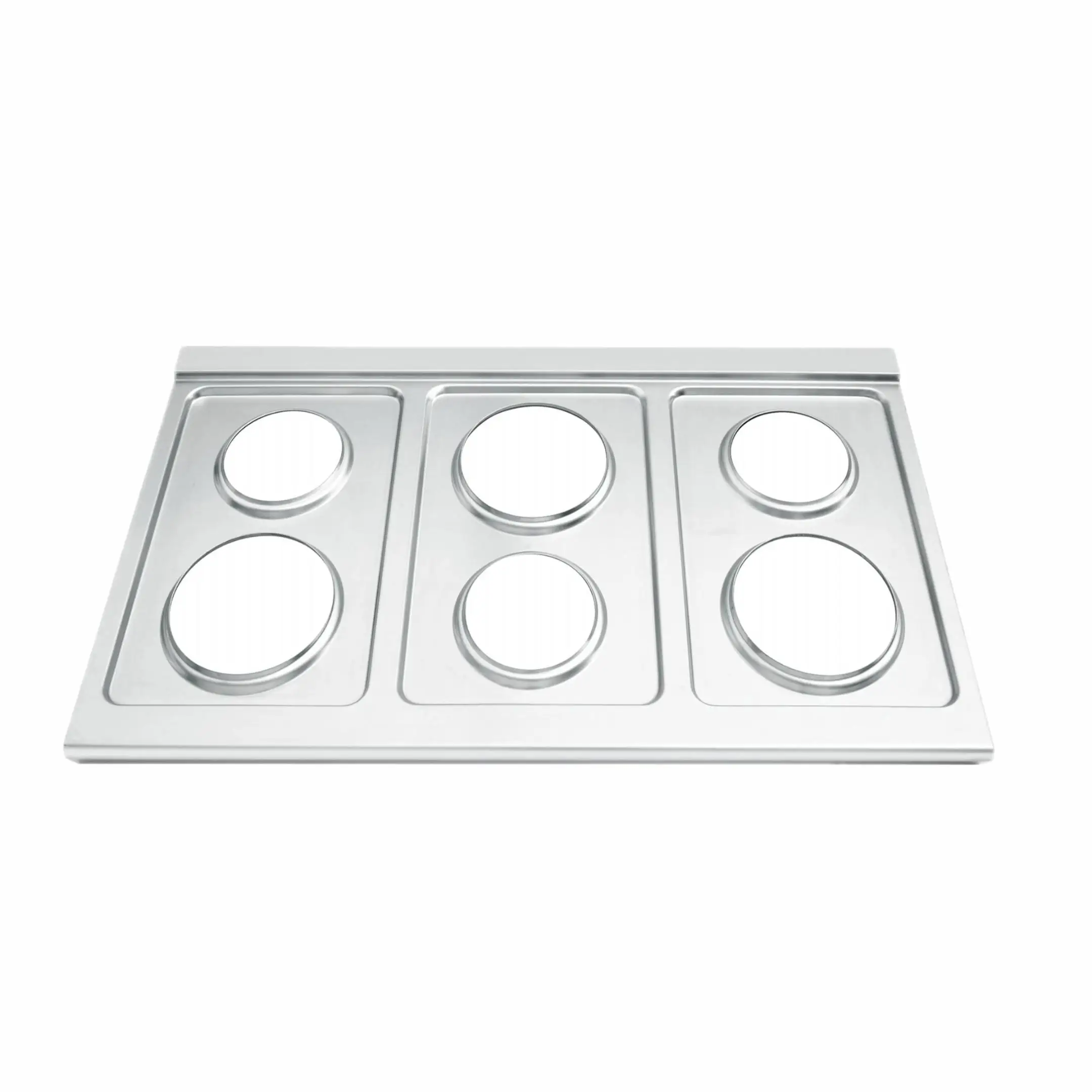 Lava Rock Grill Top Panel Grill Top Stainless Steel Deep Drawing