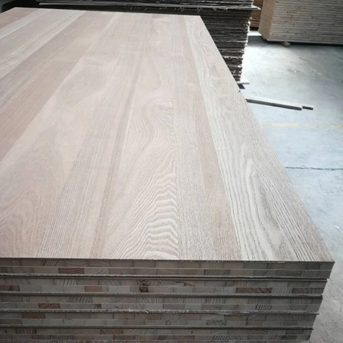 Door Used Natural Ash Veneered 44mm Block Board