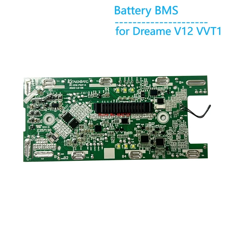 Battery BMS for Dreame V12 VVT1 Handheld Cordless Vacuum Cleaner Parts External Battery Motherboard Machine Error Code 7