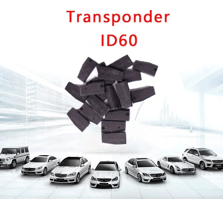 For  Car key Transponder   4D60 ID 60  Chip  car  Key Chip Fit For Ford Fiesta Focus Mondeo ka  B-05140