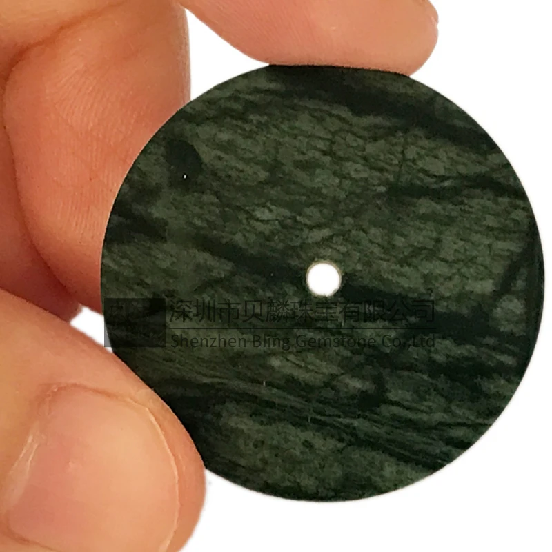 Green marble stone dial,unique watch dial