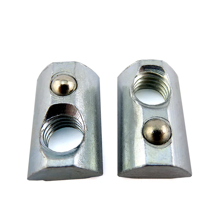 Custom Sliding T-Slot Nut M4 M5 M6 Hammer Head T-Nut for Aluminum Extrusion Profile