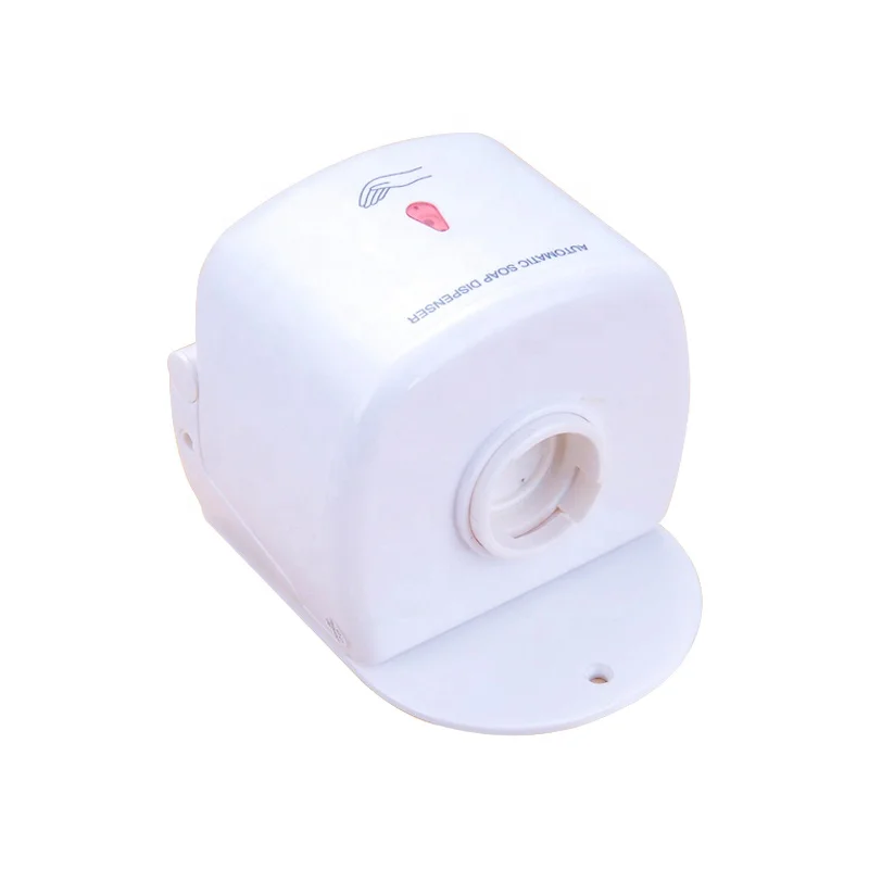Wall mount hospital toilet use plastic sensor automatic liquid soap dispenser