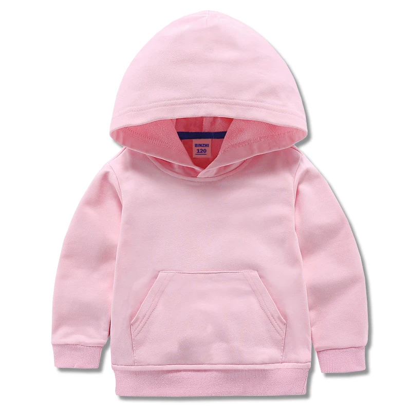 Customized Unisex Hoodie for Kids Boys 1-11 Years Old Mix Colors Spring Season 3D Embroidered Design Knitted Lined Hooded Jacket