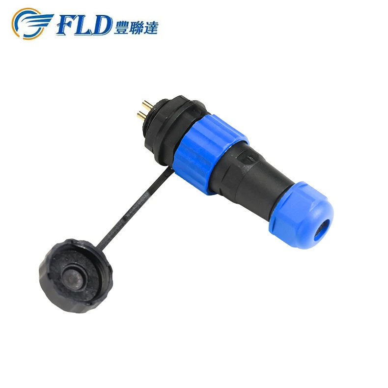 IP68 Waterproof 3 Pin Power Plug Circular Connector