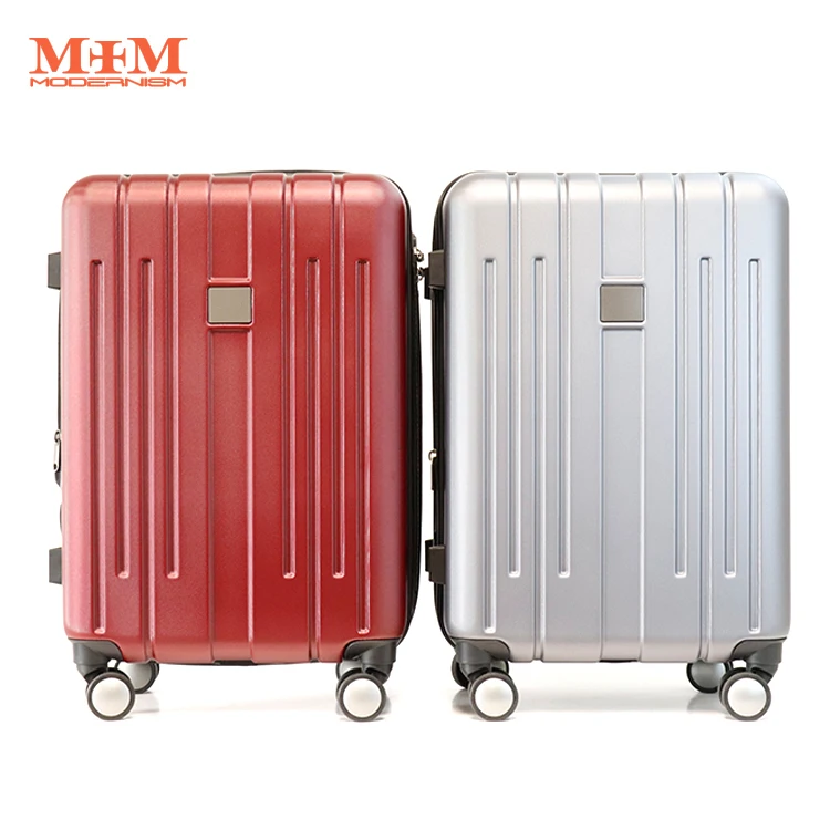 Конкурентная цена, оптовая продажа, расширительный чемодан из поликарбоната на молнии, 20/24/28 дюймов, чемодан с индивидуальным логотипом, чемодан TSA, комбинированный замок