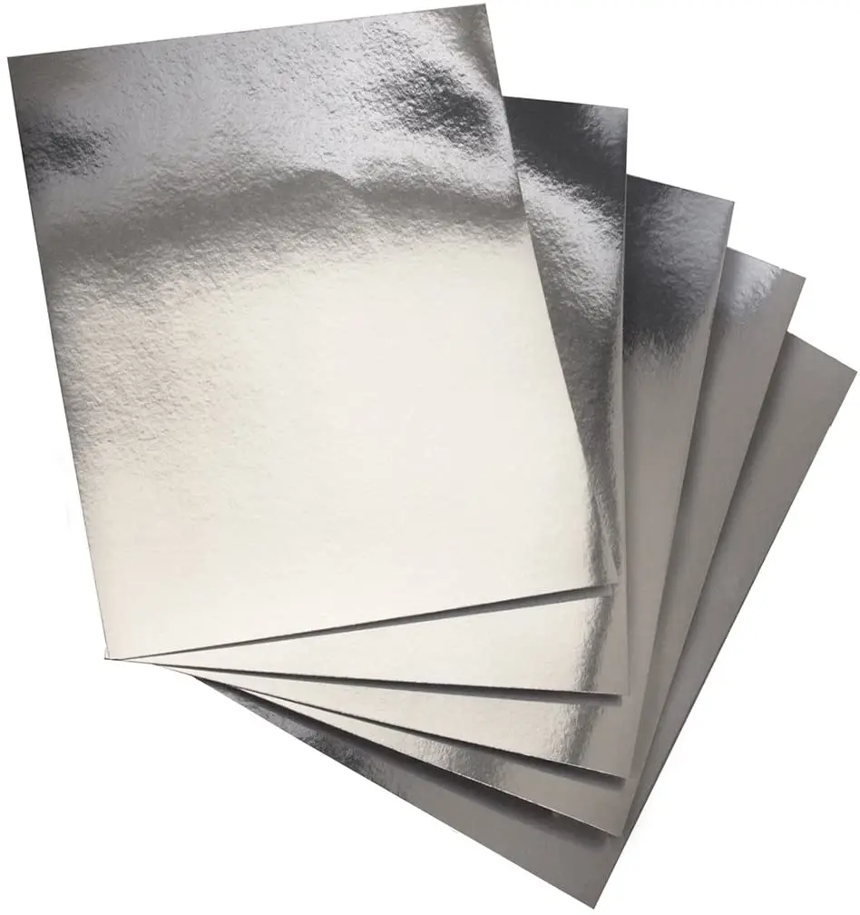 A4 Cardstock PET Metallic Cardstock Foil Cardstock Paper