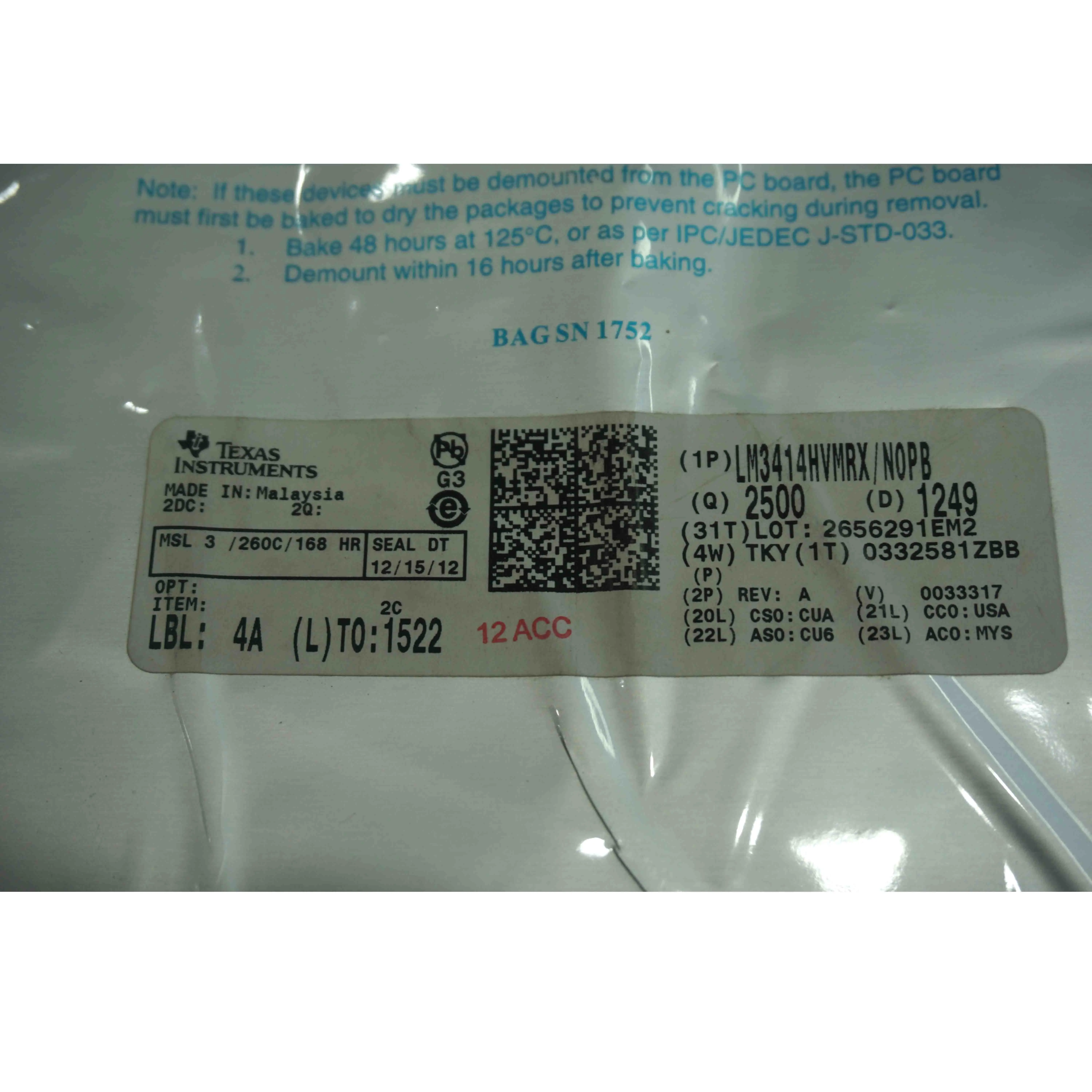 LM3414HVMRX в наличии SOP8 PCBA PMIC автомобильное освещение светодиодный драйвер интегральная