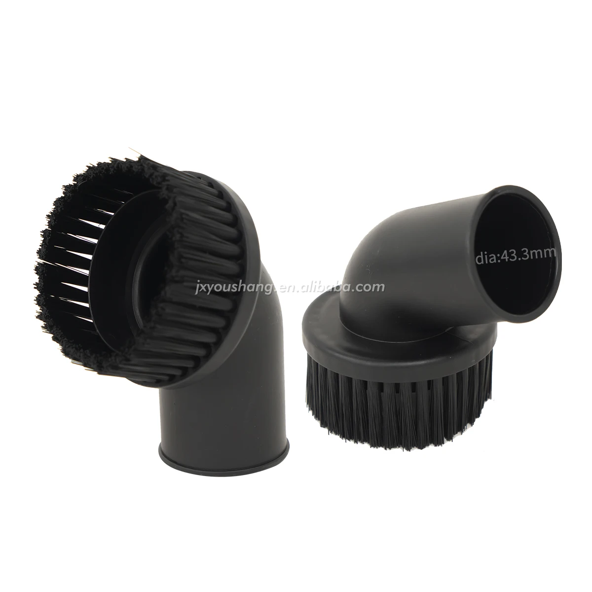 Universal 42mm Diameter Vacuum Cleaner Brush Industrial Brush Small Round Cleaning Suction Brush Vacuum Cleaner Accessory Parts