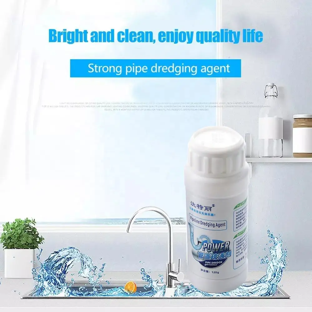 High quality drain opener pump /kitchen sink drain cleaner/drain cleaner hair powder