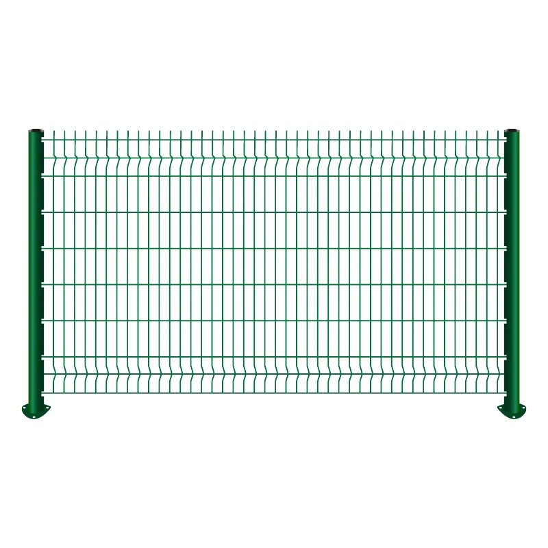 High Quality Garden Security Mesh Panel Fence 3D Peach Post Mesh Curved Welded Metal Powder Coated Factory Price Wholesale