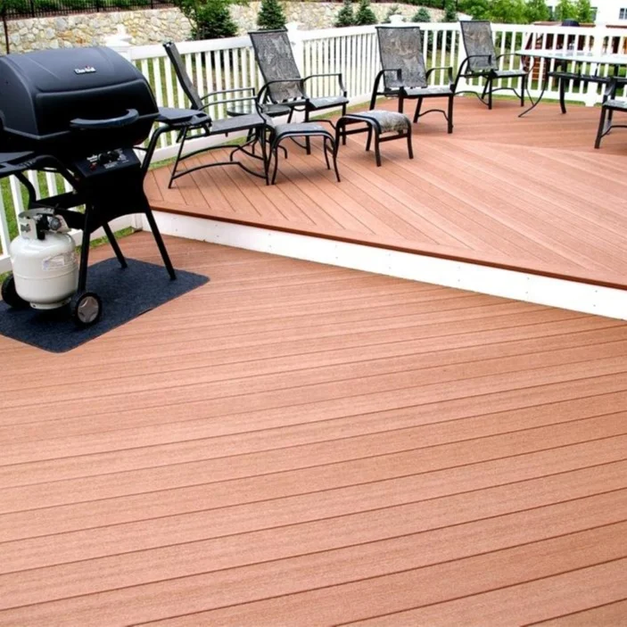 
Fashionable and popular wpc waterproff outdoor flooring decking 