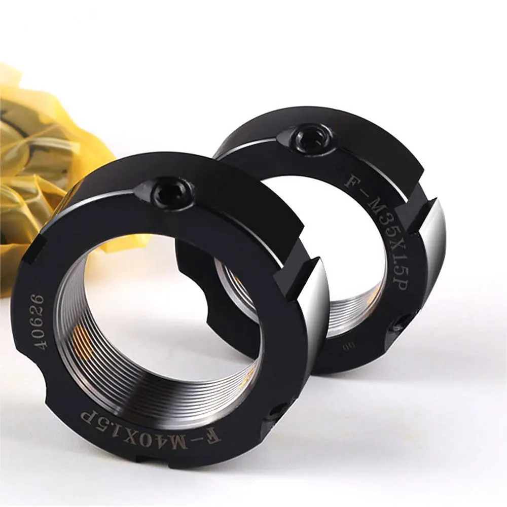 Ball Screw Lead Screw High Quality R-Type Radial Lock Nut Rolling Bearing Lock Nuts