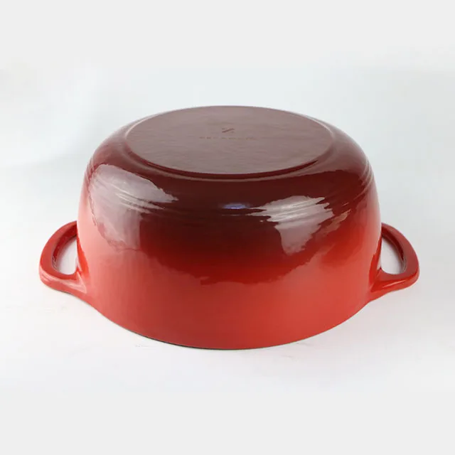 Manufacturers Wholesale Multi-function Stew Enamel Pot Cast Iron Soup Pot Can Be Customized