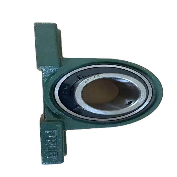 Manufacturer Mounted Insert Pillow Block Bearing Hot Sale China UCP207 Inch Size Green Cover Set Metal OEM Building Food Cast