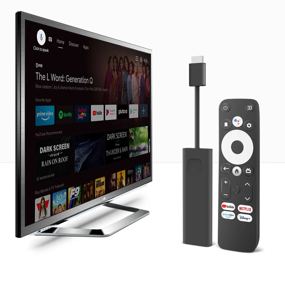 New Arrival GD1 Mini Tv Stick OEM Original Factory New Model HD Interface Android 11.0 Dongle With Google Play Store In