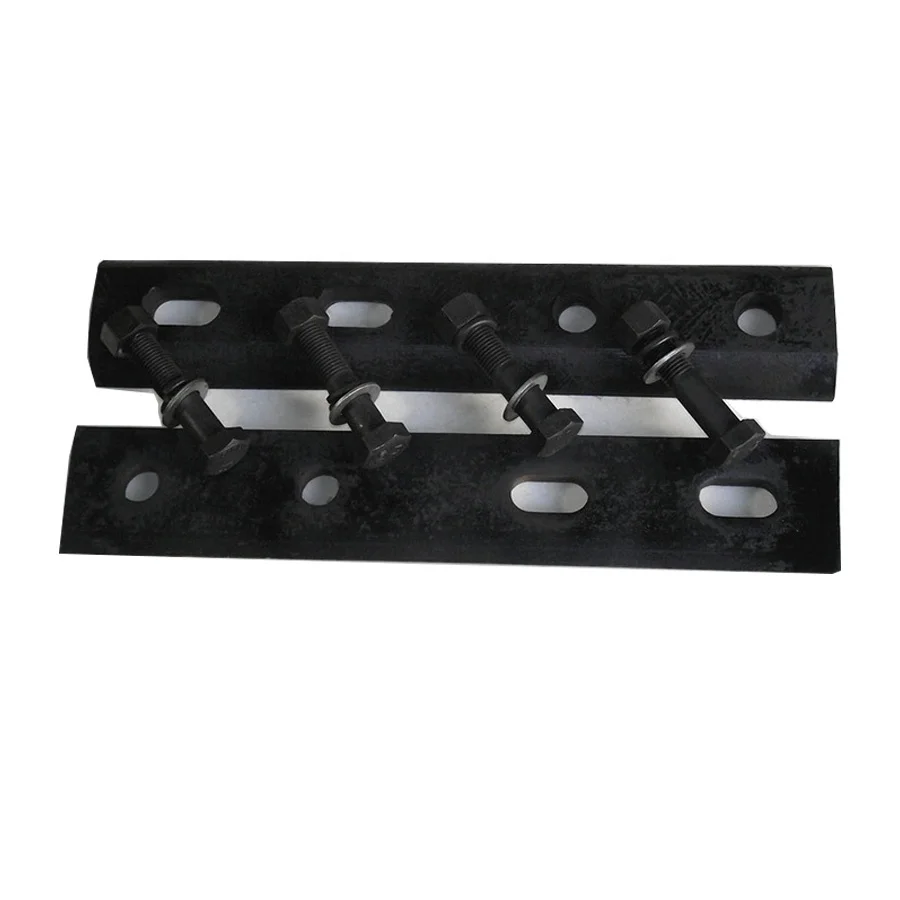 Factory price railway fixing fasteners track rail accessory fish plate (1600620618926)