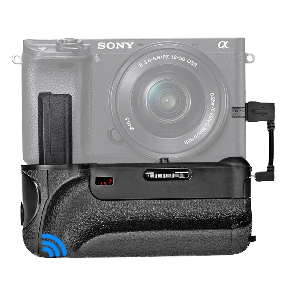  BG-3DIR камера блок аккумуляторных батарей с нескользящим покрытием для Sony
