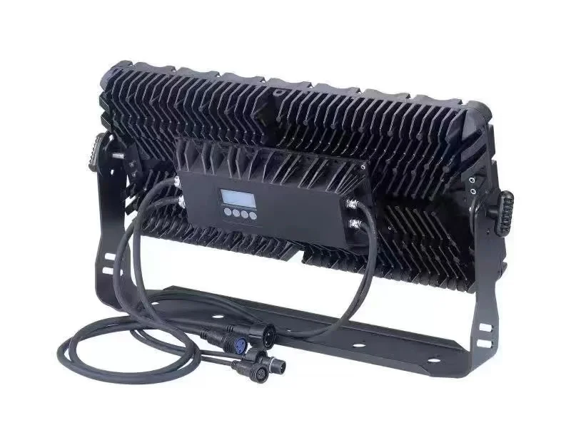 Nightclub Performance 80 LEDs IP65 295W Beam 1000W Equivalent Warm White DMX Controlled DMX512 Fixed Head LED RGBW Stage Light