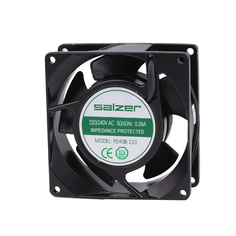 Salzer( CE,TUV,Approved ) PD90B-220 92X92X25MM ac axial fan