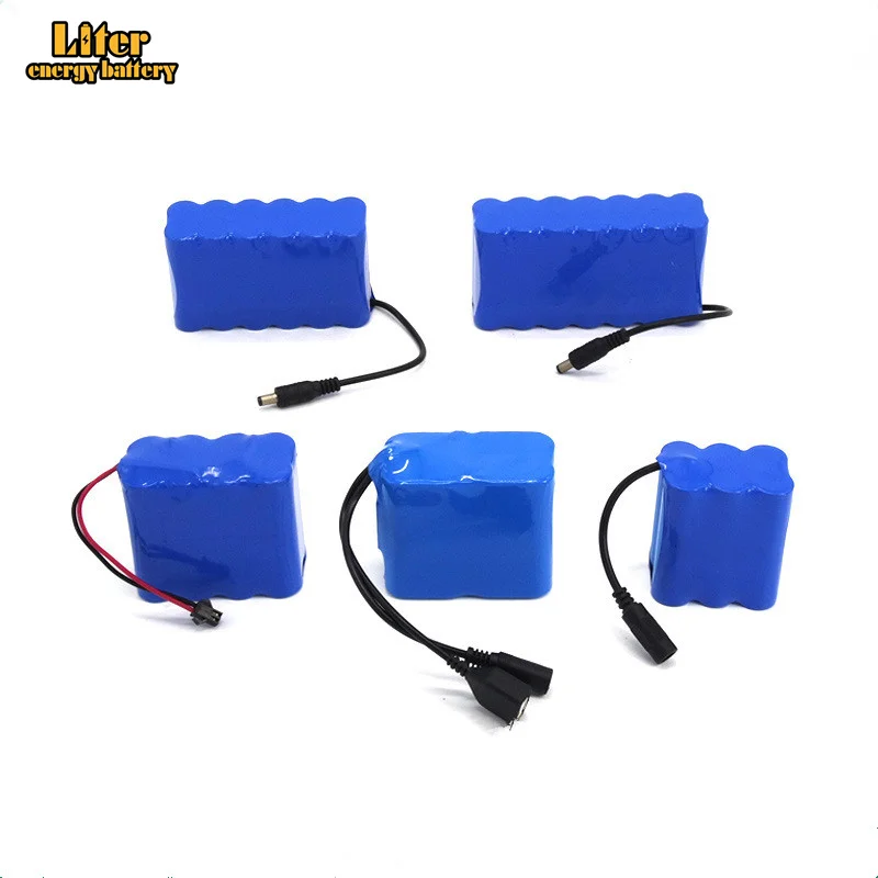 Battery factory Custom 10440 16340 18650 21700 cell Li Ion batteries Pack 11.1V 36V 48V 60V 72V  li-po battery