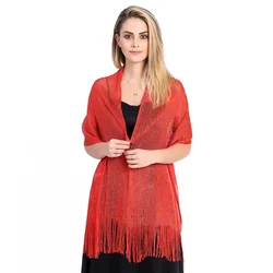 Cheap Wholesale Manufacturer Custom Luxury Tassel Women Scarf