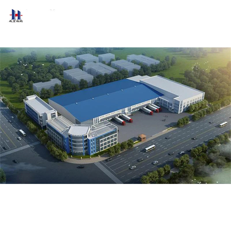 1050mm/840mm  Material sandwich panel steel structure warehouse