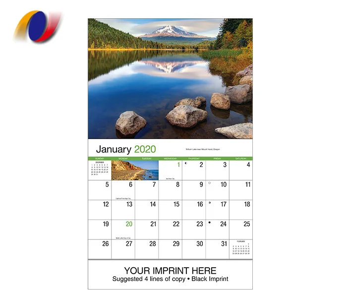 High Quality Custom Calendar Printing  Cheaper Price Desk Calendar Printing