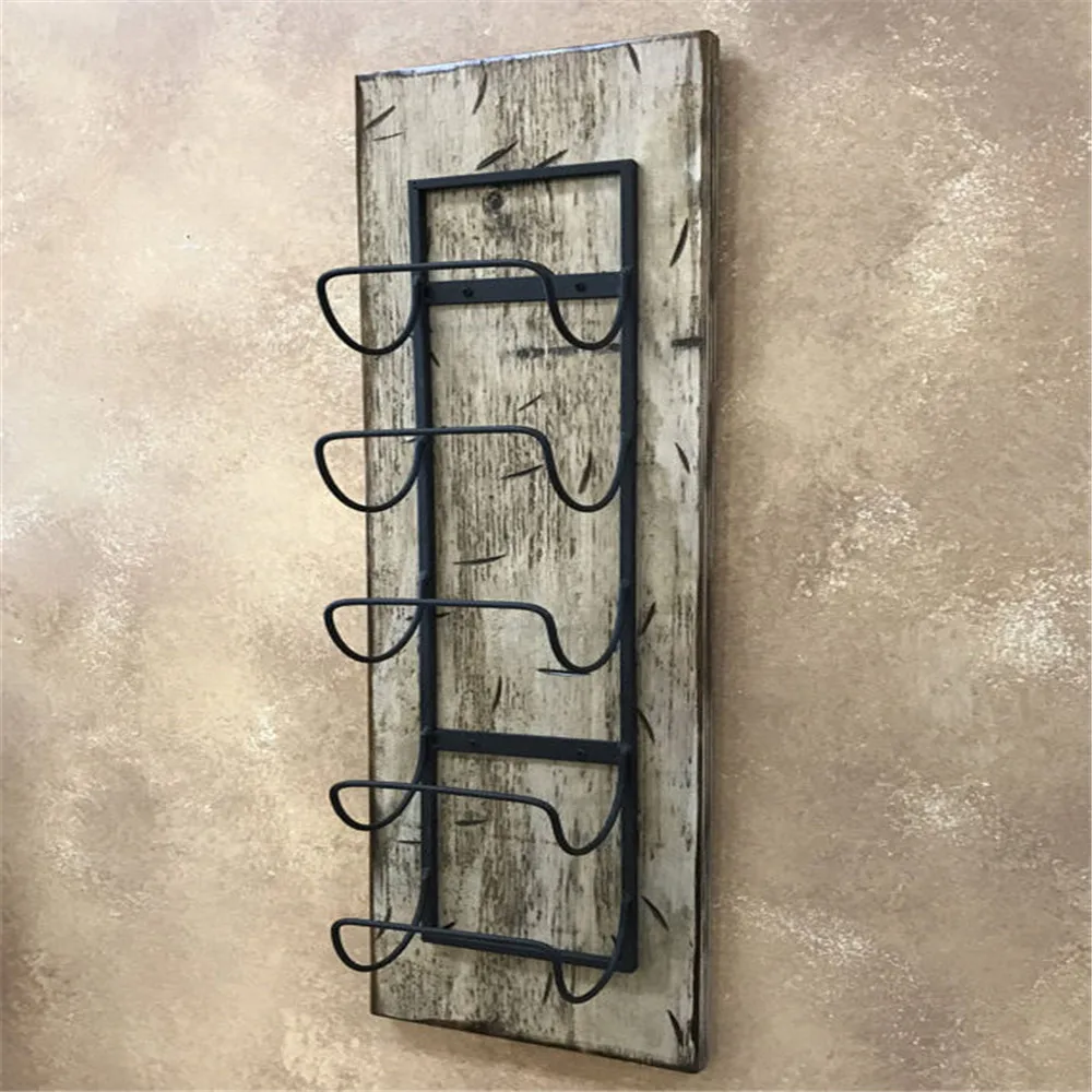 
unique wine rack Distressed Sturdy Kitchen Bar Wine wine rack 