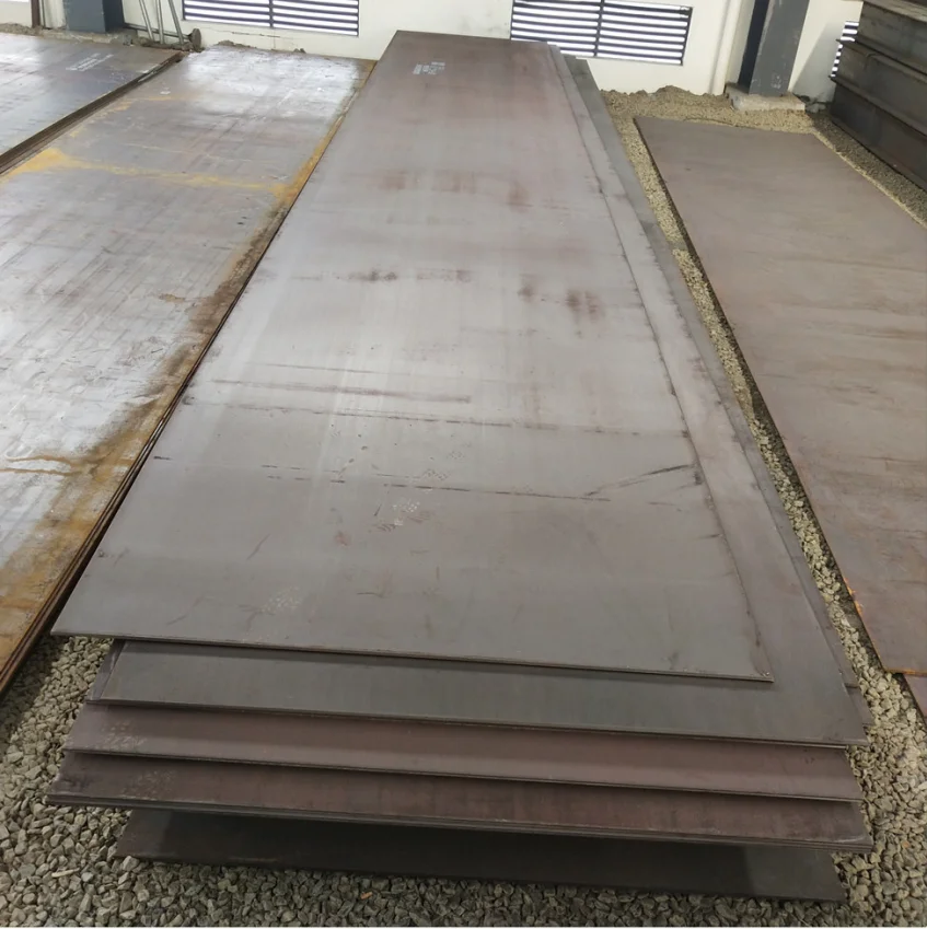 ASTM A36 low carbon steel sheet SS400 Q235 Q345 Q355 4340 4130 st37 hot rolled steel plate carbon steel plate coil manufacturer