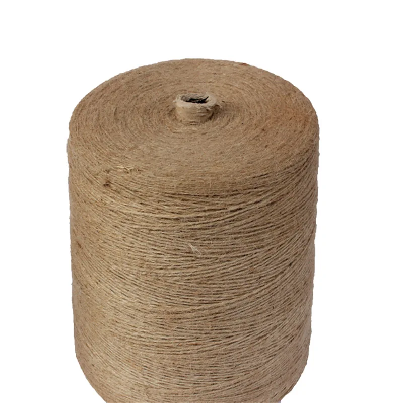Factory Direct Sale 4mm Weaving Flat Jute Twine Rope Large Quantity Multi-Specification Round Twine Rope