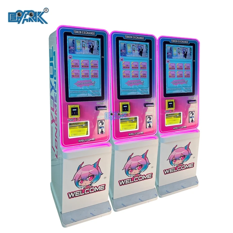 Game Currency Changer Dispenser Factory Price Token Vending Machine Smart Automatic Indoor Bill Laundry Coin Exchange Machines
