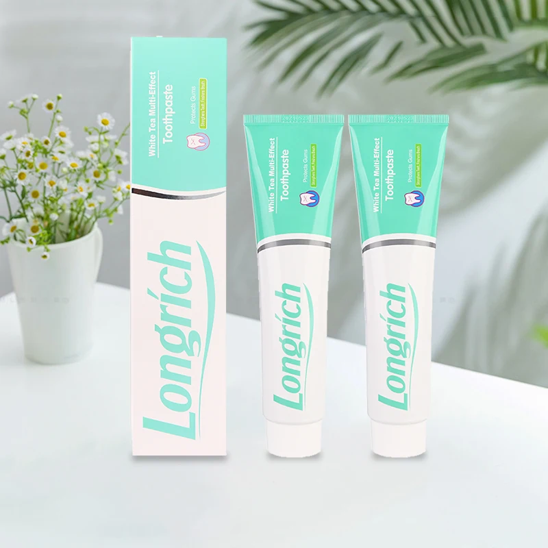 Hot Sale Toothpaste Wholesale customize from Longrich factories  removes stains bad breath teeth whitening toothpaste