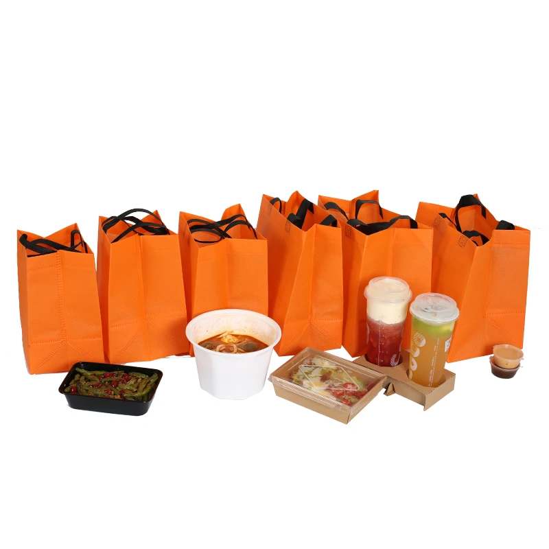 
Eco Friendly promotional non woven bag with custom pp non woven shopping bag printing 