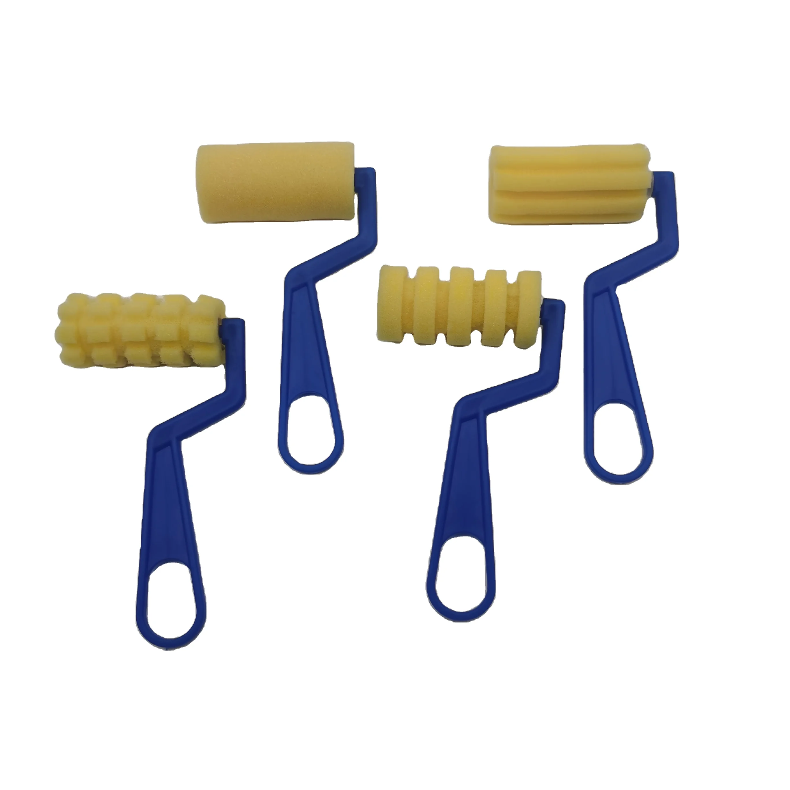 Children DIY painting graffiti material pattern roller Sponge roller brush