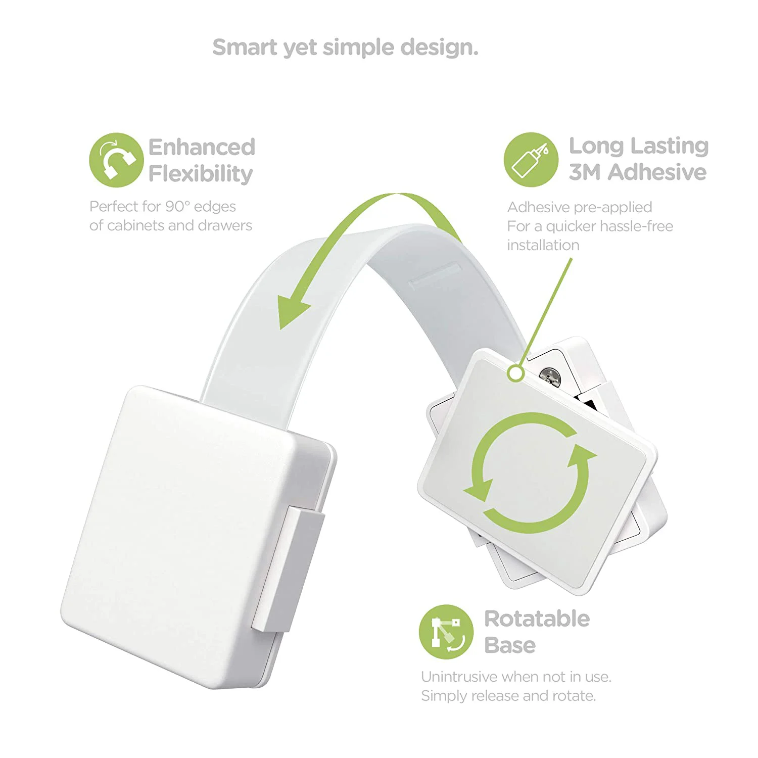 
Amazon product cabinet locks child safety baby proofing locks 