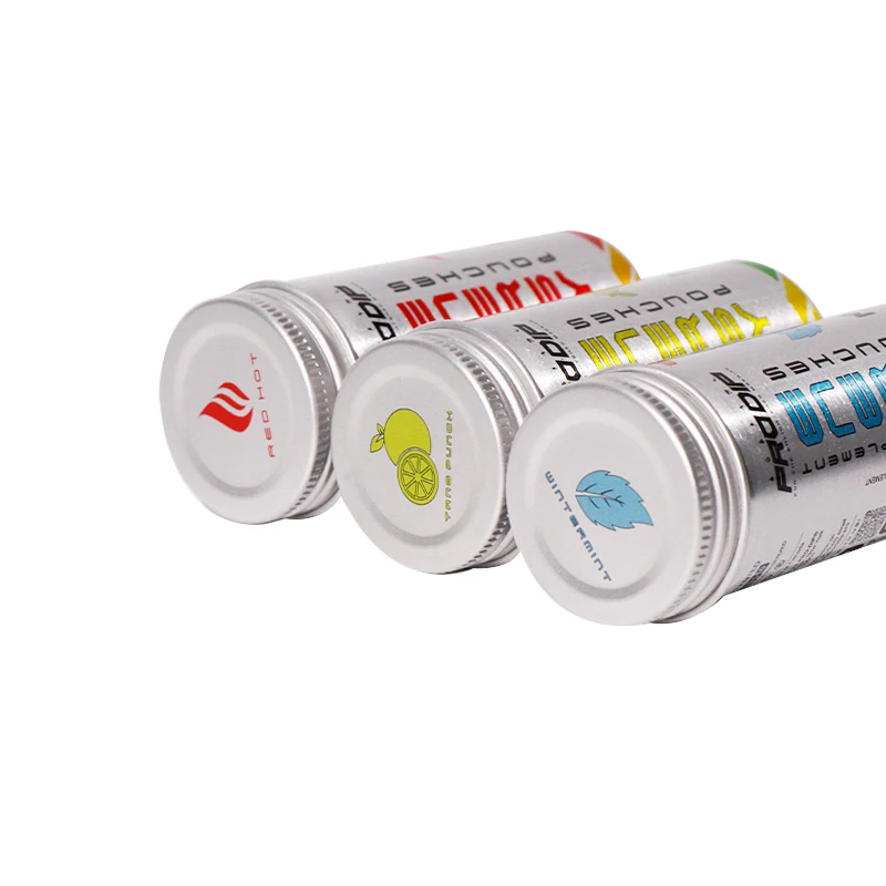 Empty Round Aluminum Container Tin Jars For Food Storage Cans