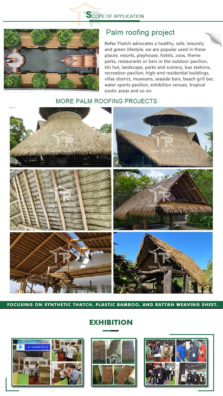 palm thatch roofing project (1)