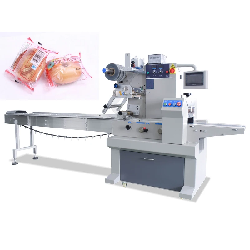 Chocolate tablets/hard candy flow packing machine for gummy bear candy