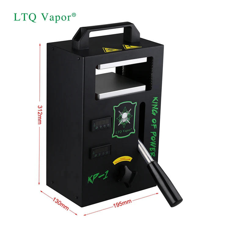 
4 Tons Manual Hydraulic Rosin Press Dual Heat For Sale 