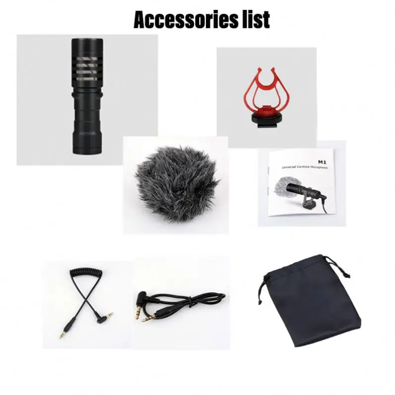 LEIMICMG1 Good Selling Unidirectional Noise Canceling Electret Condenser Microphone