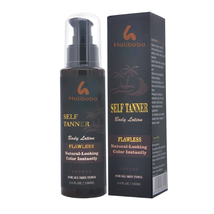 Deep Self Sun Tanning Foam Self Tanner Dark Ingredients 100ML Spray Tan Tanning Lotion
