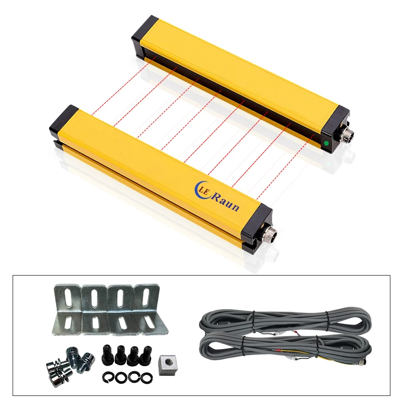 China Manufacturer Safety Light Curtain sensor for Punching Machine Protector Safety Light Barrier Sensor SafetyLightCurtain