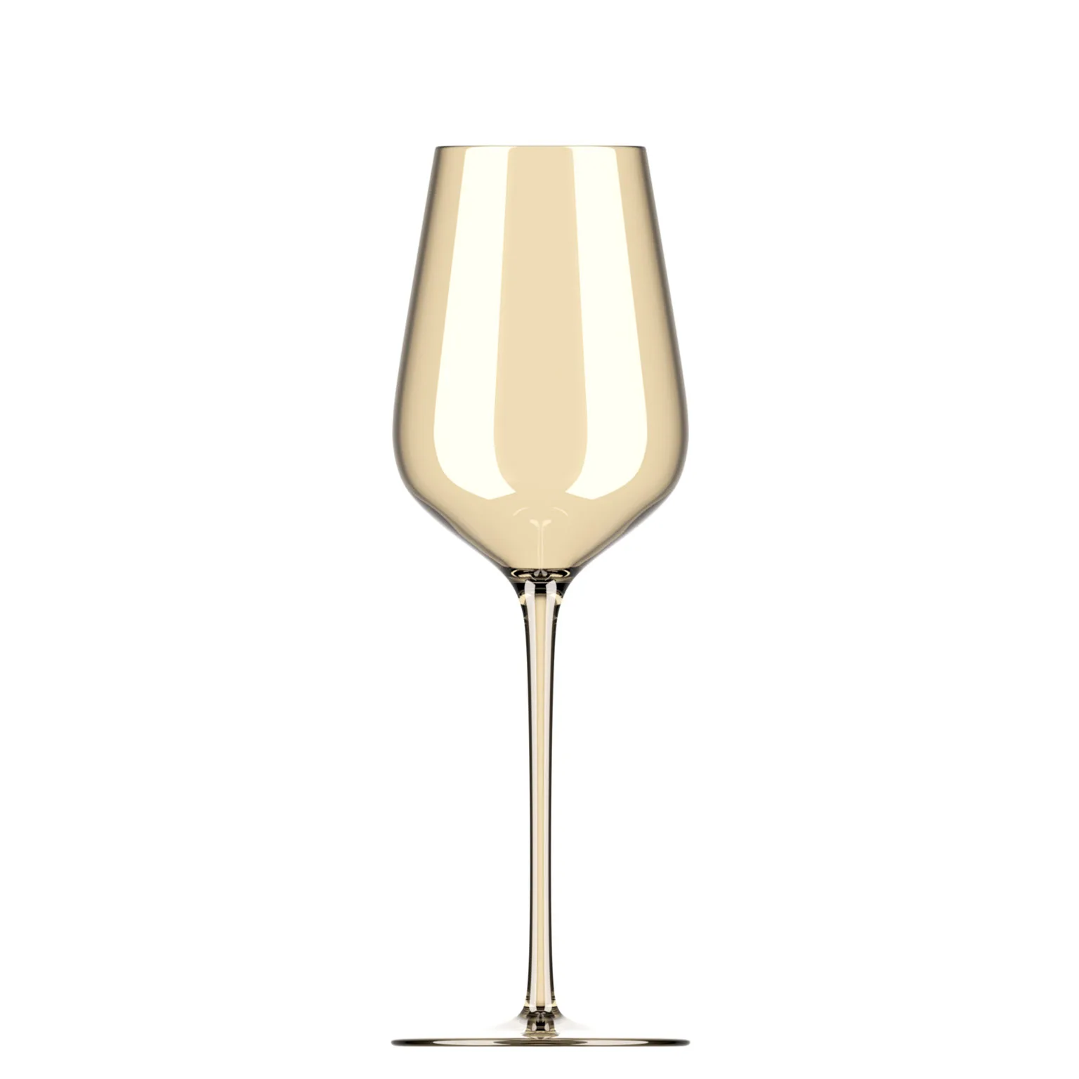 Luxury Amber&Gold Muti-color Champagne Glass Stemware Creative Flute Design for Home or Bar Durable Silicone Material