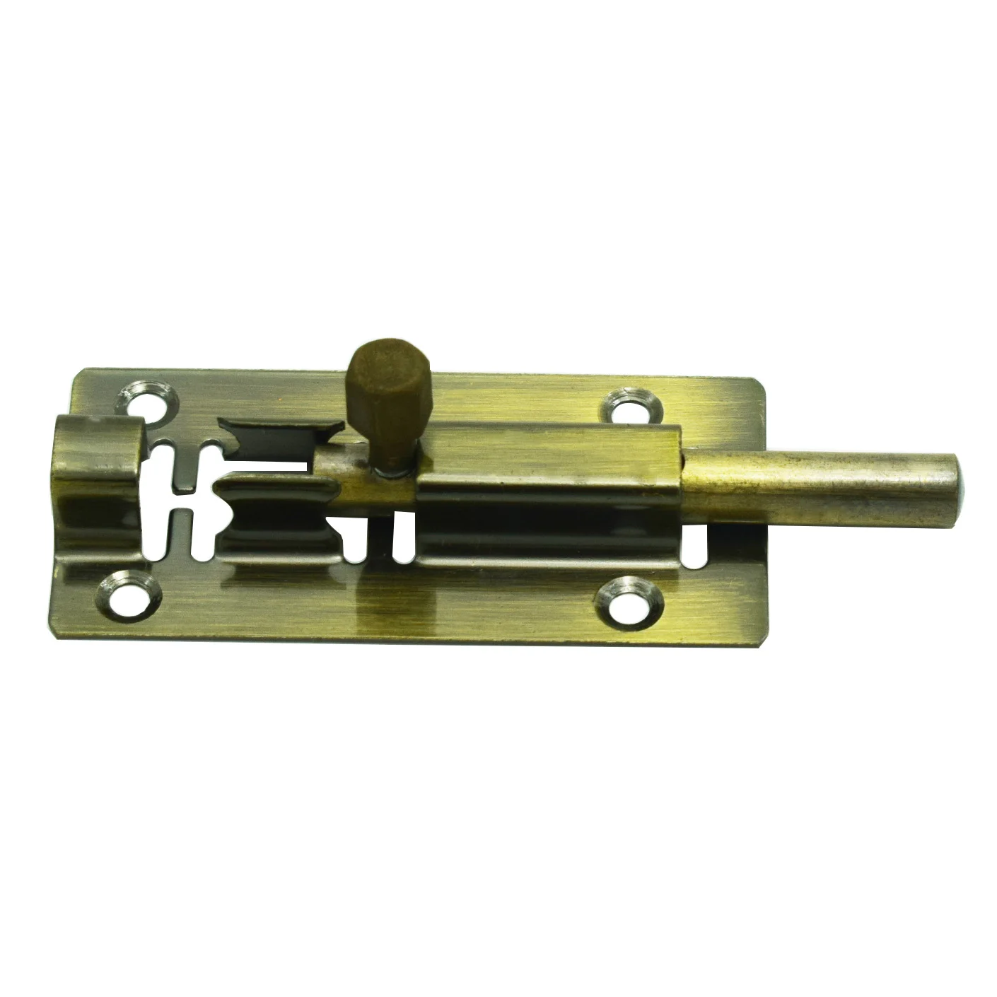 Wholesale Door Slide Bolt Lock with Antique Brass Finish  Iron or Stainless Steel Material for House
